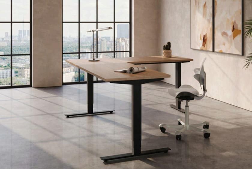 Premium Standing Desk - Smart Stand Pro Corner